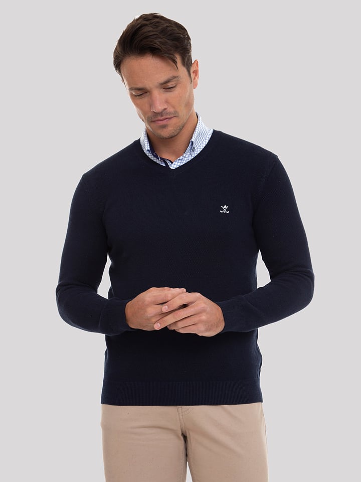 SIR RAYMOND TAILOR Sweter "Liva" w kolorze granatowym rozmiar: XXL