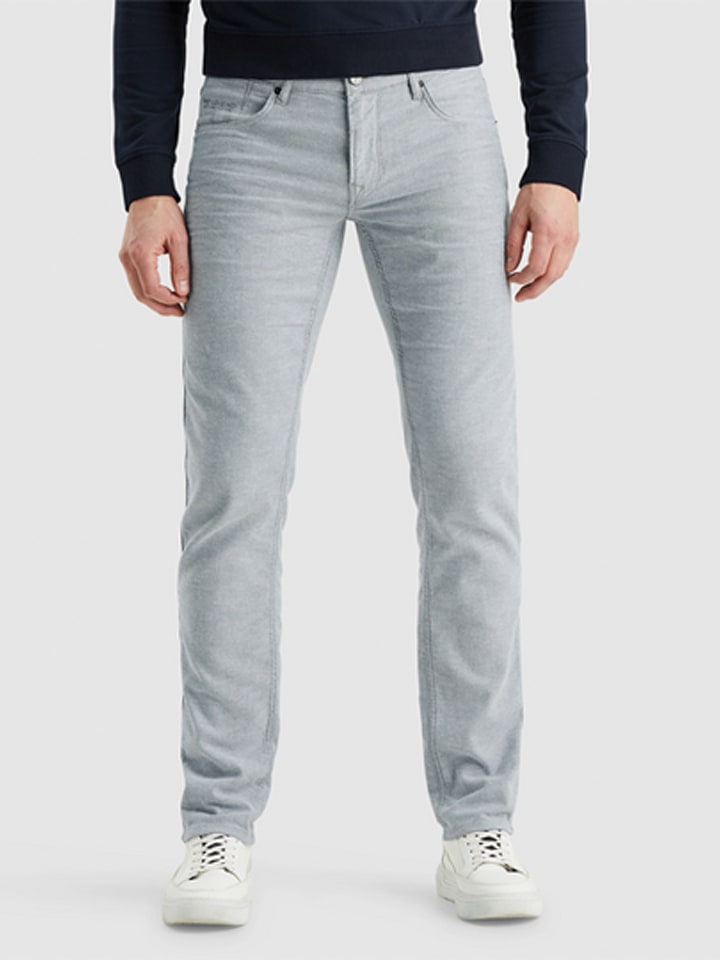 PME Legend Dżinsy "Nightflight" - Regular fit - w kolorze jasnoszarym rozmiar: W34/L34