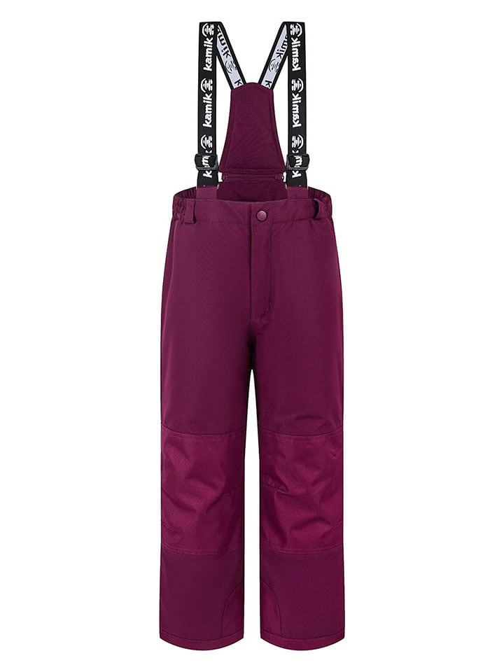 Kamik Spodnie narciarskie "Regan" w kolorze fioletowym rozmiar: 122
