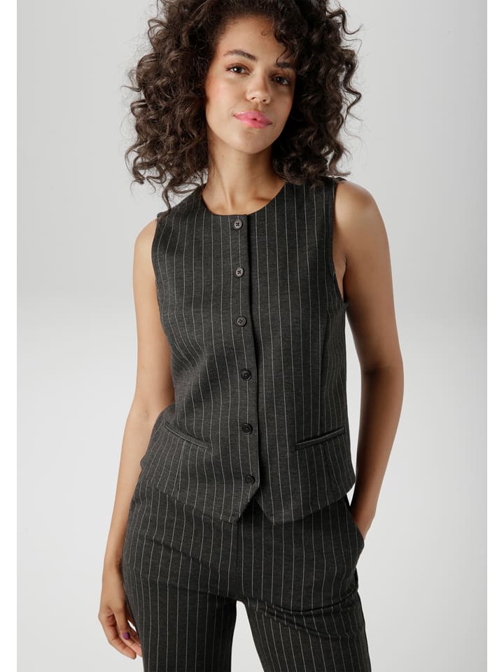 Aniston Kamizelka w kolorze czarnym rozmiar: 40