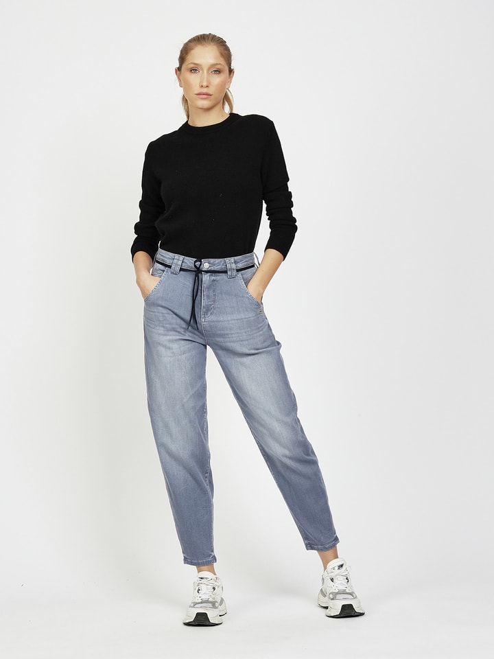 GANG JEANS Dżinsy - Tapered fit - w kolorze niebieskim rozmiar: W26