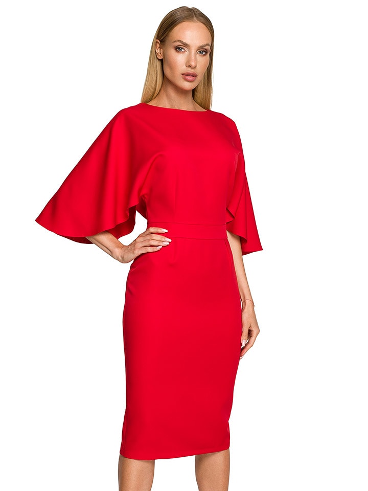 made of emotion Sukienka w kolorze czerwonym rozmiar: XXL