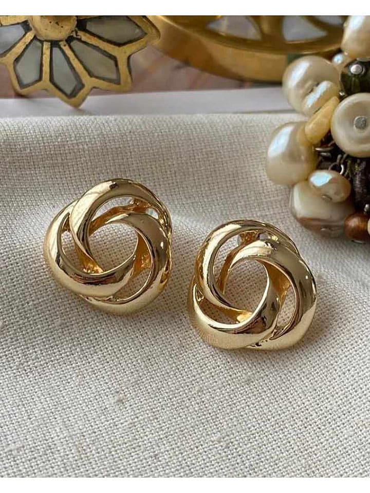 Luseera Pozłacane kolczyki-wkrętki rozmiar: onesize