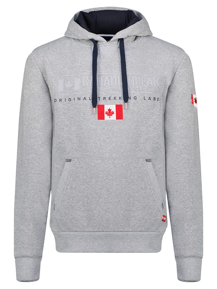 Canadian Peak Bluza "Gasikeak" w kolorze jasnoszarym rozmiar: XL