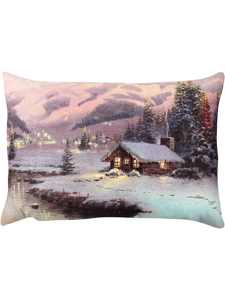 ABERTO DESIGN Poduszka ze wzorem rozmiar: 33x48 cm