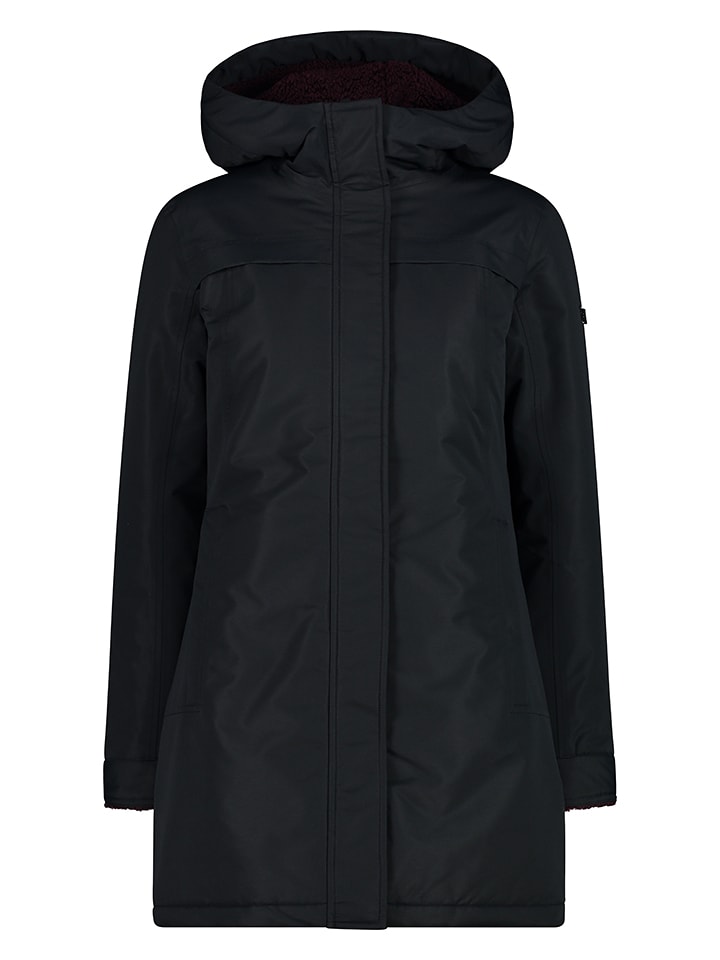 CMP Parka w kolorze czarnym rozmiar: 40