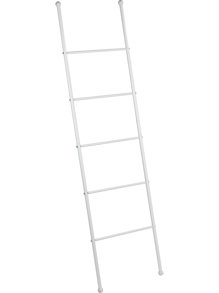 Wenko Drabina "Viva" w kolorze białym na ręczniki - 43 x 156,5 x 3,5 cm rozmiar: onesize