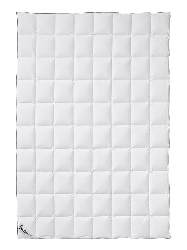 Fjödur Puchowa kołdra w kolorze białym rozmiar: 155x220 cm