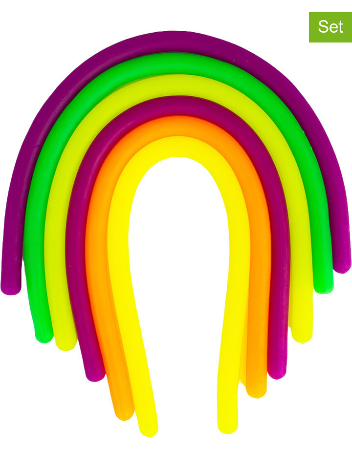 Magni Makaron antystresowy (6 szt.) w różnych kolorach - 3+ rozmiar: onesize