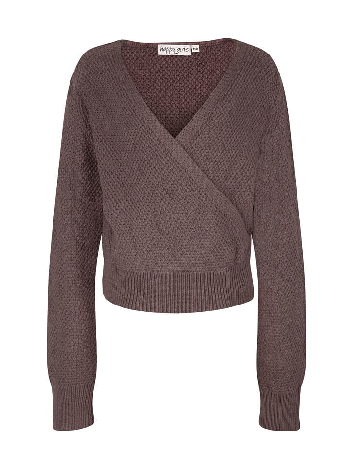 happy girls by Eisend Sweter w kolorze brązowym rozmiar: 152