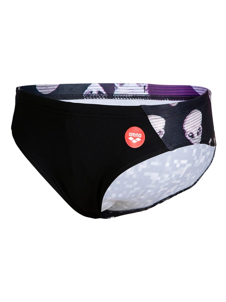 Arena Kąpielówki w kolorze fioletowo-czarnym rozmiar: 152
