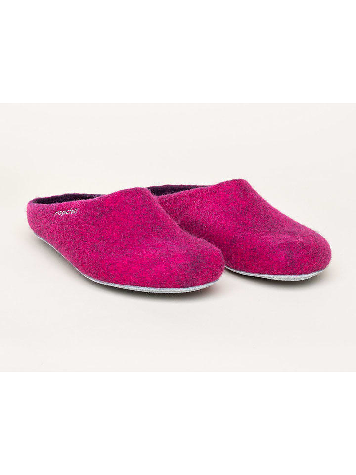 kitz-pichler Kapcie "Magicfelt 701" w kolorze różowym rozmiar: 42