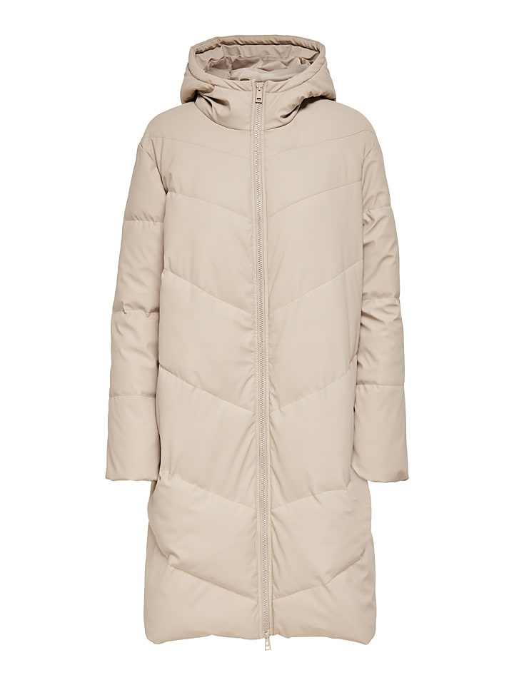 JDY Płaszcz zimowy "Ulrikka" w kolorze kremowym rozmiar: M