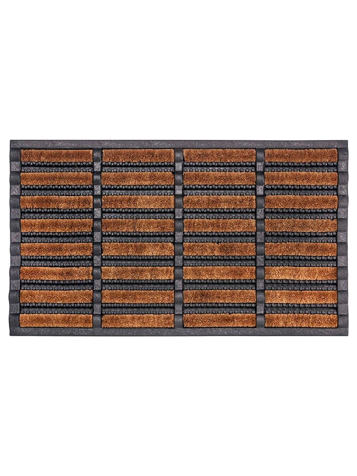 Hanse Home Wycieraczka w kolorze jasnobrązowym z włókna kokosowego rozmiar: 40x60 cm