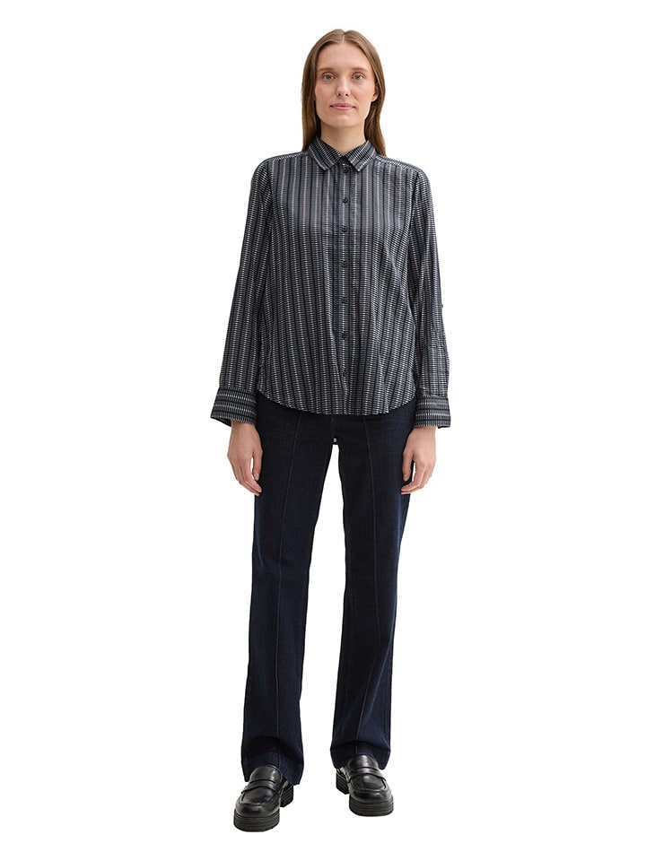 Tom Tailor Koszula w kolorze granatowo-zielonym rozmiar: 40