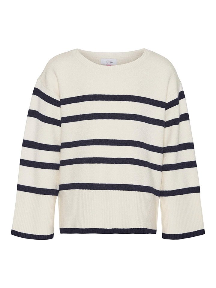 Vero Moda Girl Sweter "Saba" w kolorze czarnym rozmiar: 116