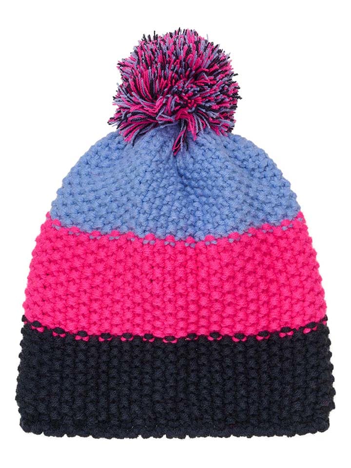 Color Kids Czapka w kolorze fioletowo-różowo-czarnym rozmiar: 54 cm