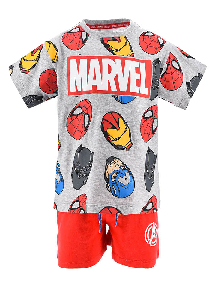 MARVEL Avengers 2-częściowy zestaw "Avengers Classic" ze wzorem rozmiar: 140