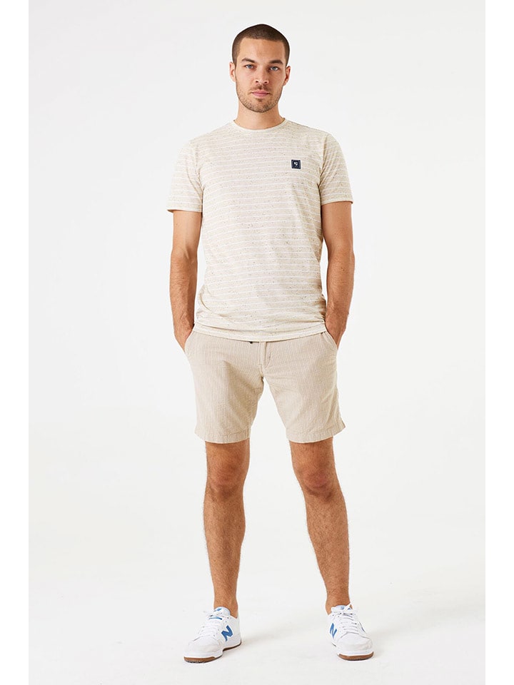 Garcia Koszulka w kolorze beżowym rozmiar: M