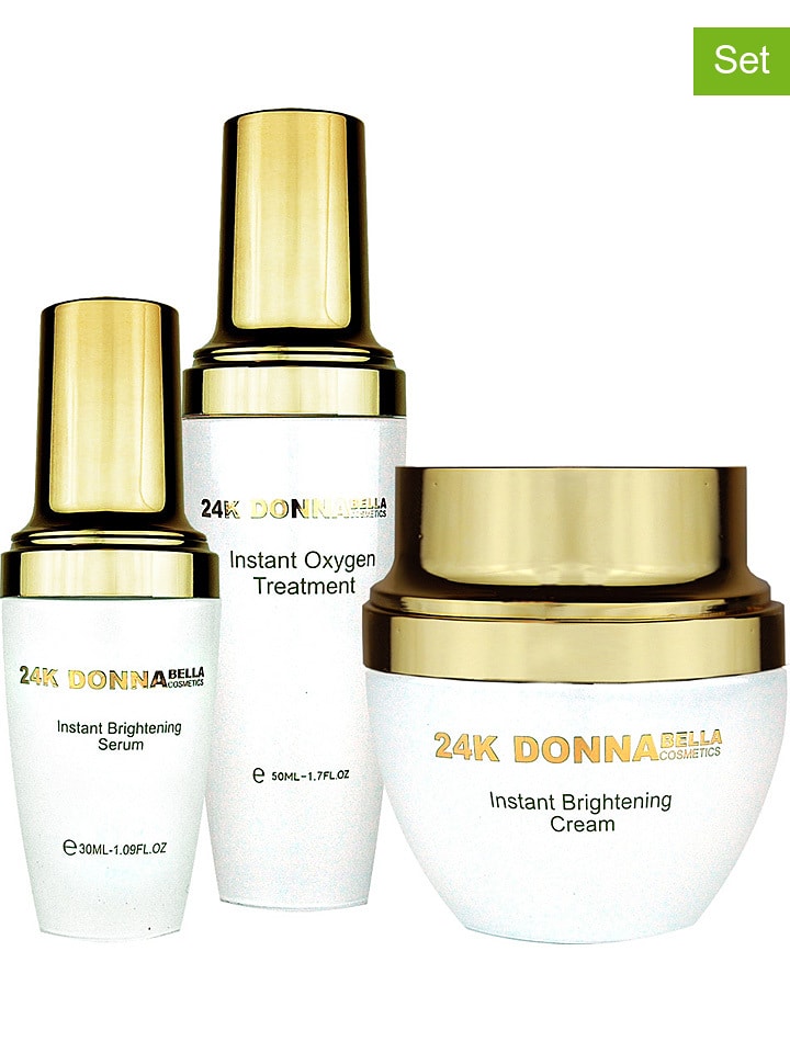 Donna Bella 3-częściowy zestaw "Coffret 24K Brightening" rozmiar: onesize