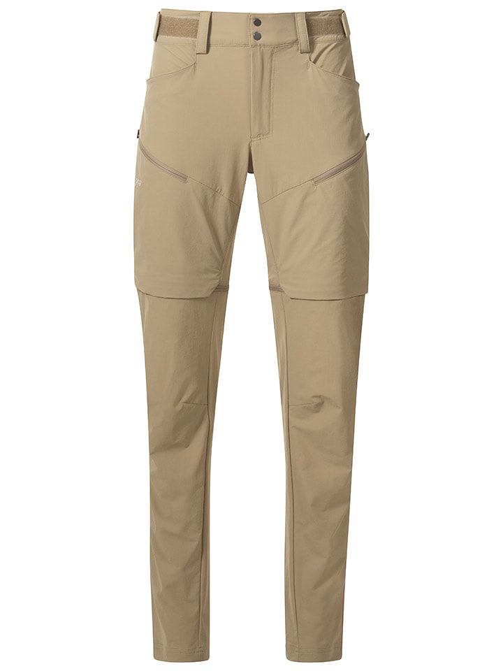 Bergans Spodnie funkcyjne - Regular fit - w kolorze beżowym rozmiar: 36