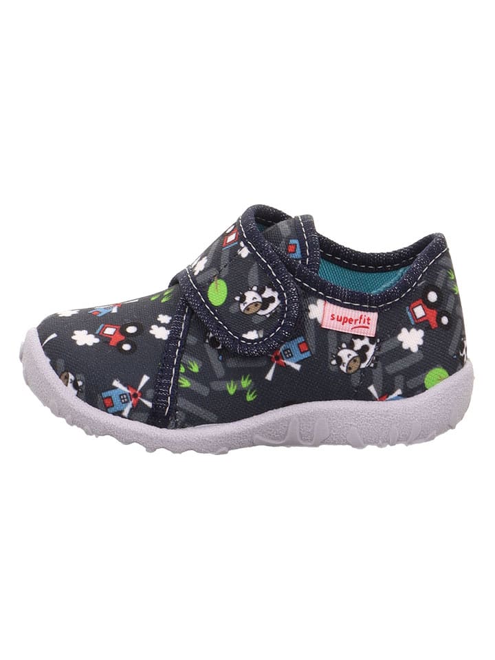 superfit Kapcie "Spotty" w kolorze antracytowym rozmiar: 24