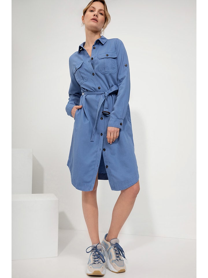 Josephine & Co Sukienka w kolorze niebieskim rozmiar: 40