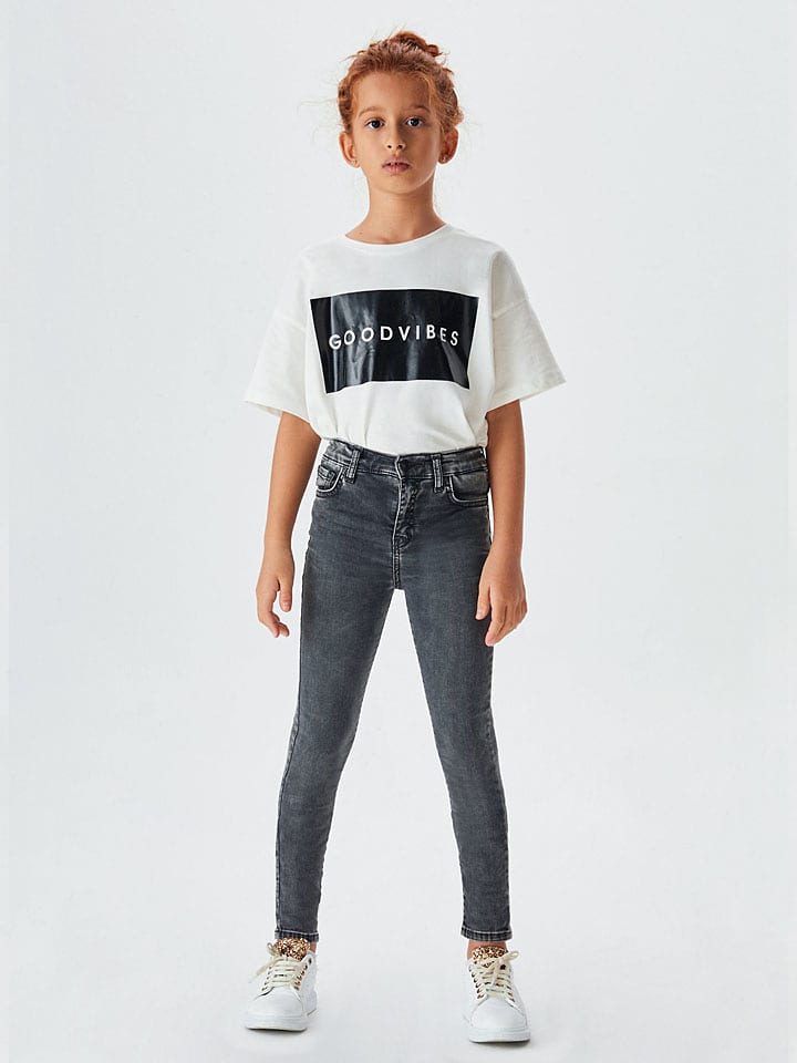 LTB Dżinsy "Sophia G" - Regular fit - w kolorze antracytowym rozmiar: 170