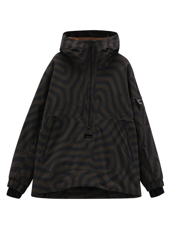 CMP Kurtka narciarska w kolorze brązowo-czarnym rozmiar: M