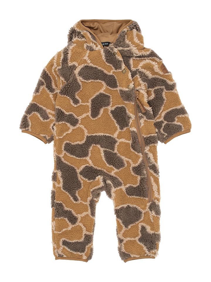 mikk-line Kombinezon polarowy w kolorze karmelowym rozmiar: 86