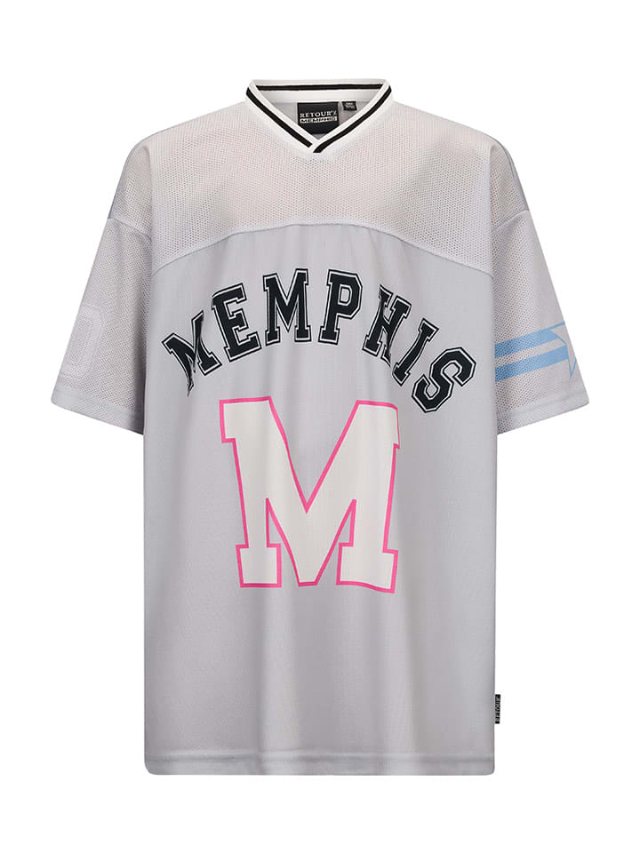 Retour Koszulka w kolorze szarym rozmiar: 122/128