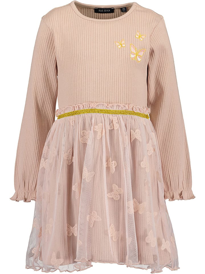 Blue Seven Sukienka w kolorze beżowym rozmiar: 98