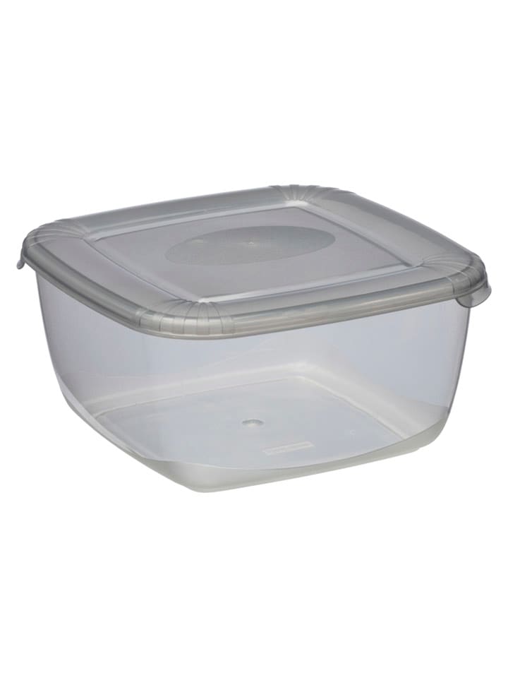 Plast Team Pojemnik w kolorze szarym - 14,5 x 7,1 x 14,5 cm rozmiar: onesize