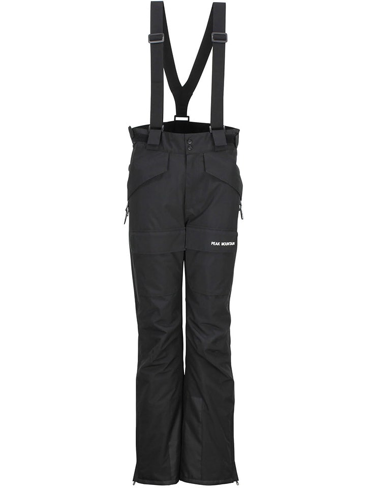 Peak Mountain Spodnie narciarskie "Arider" w kolorze czarnym rozmiar: XL
