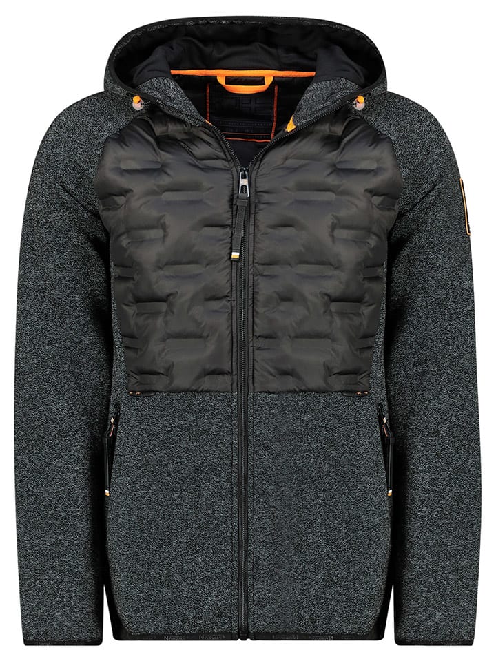 Geographical Norway Kurtka polarowa "Boronto" w kolorze czarnym rozmiar: XL