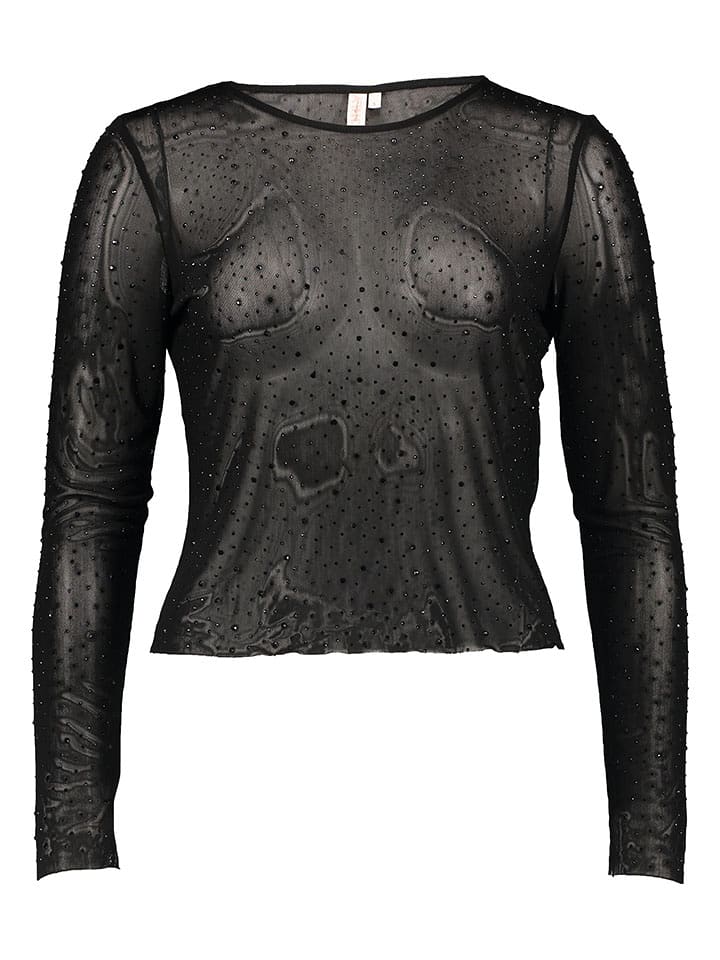 ONLY Koszulka w kolorze czarnym rozmiar: XL