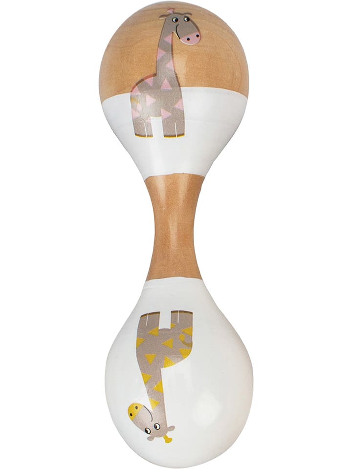 Magni Marakas "Noah's Ark" w kolorze białym - 12 m+ rozmiar: onesize