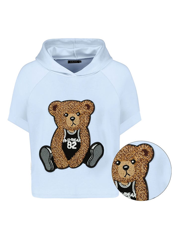 Sublevel Bluza w kolorze błękitnym rozmiar: XL