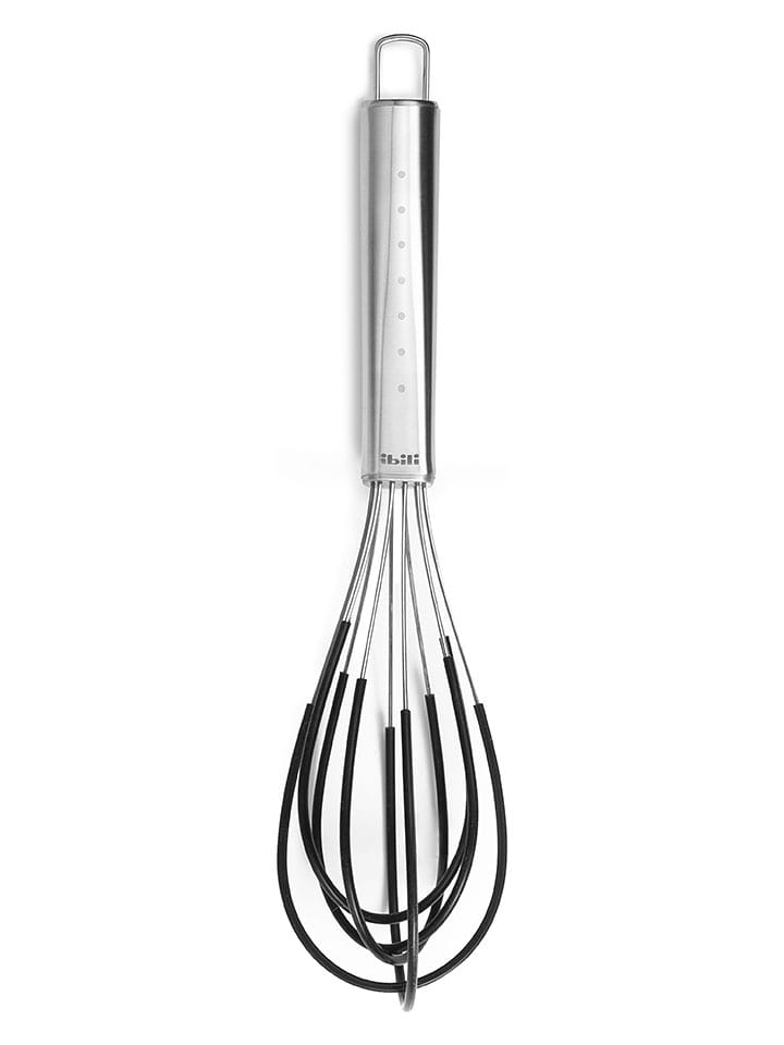 Ibili Trzepaczka "Intense" w kolorze srebrno-czarnym - dł. 28 cm rozmiar: onesize