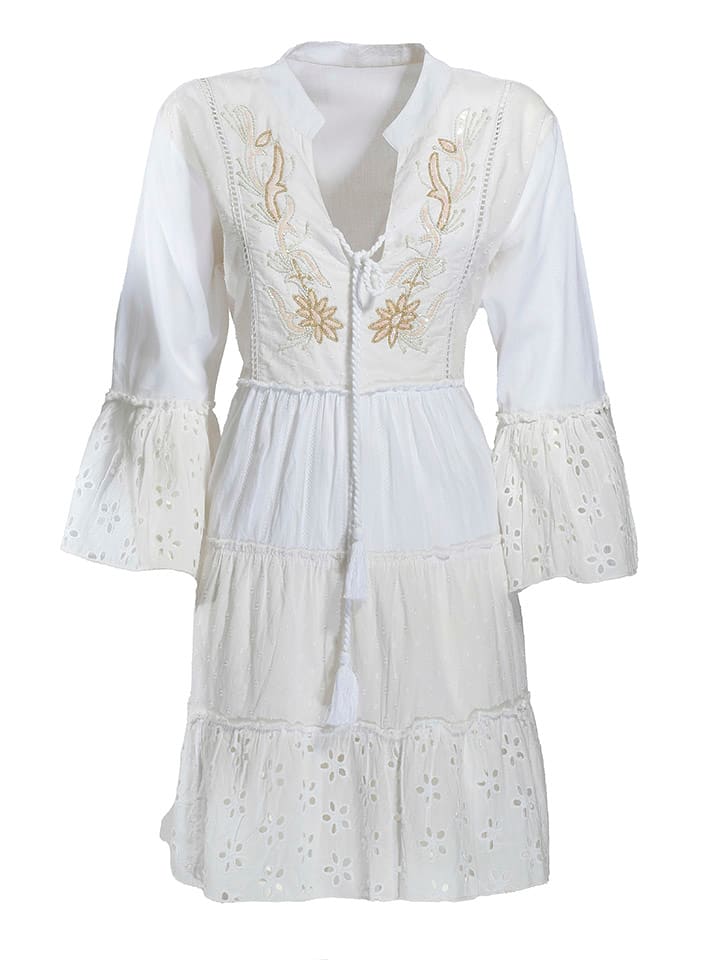 BLE Sukienka w kolorze białym rozmiar: onesize