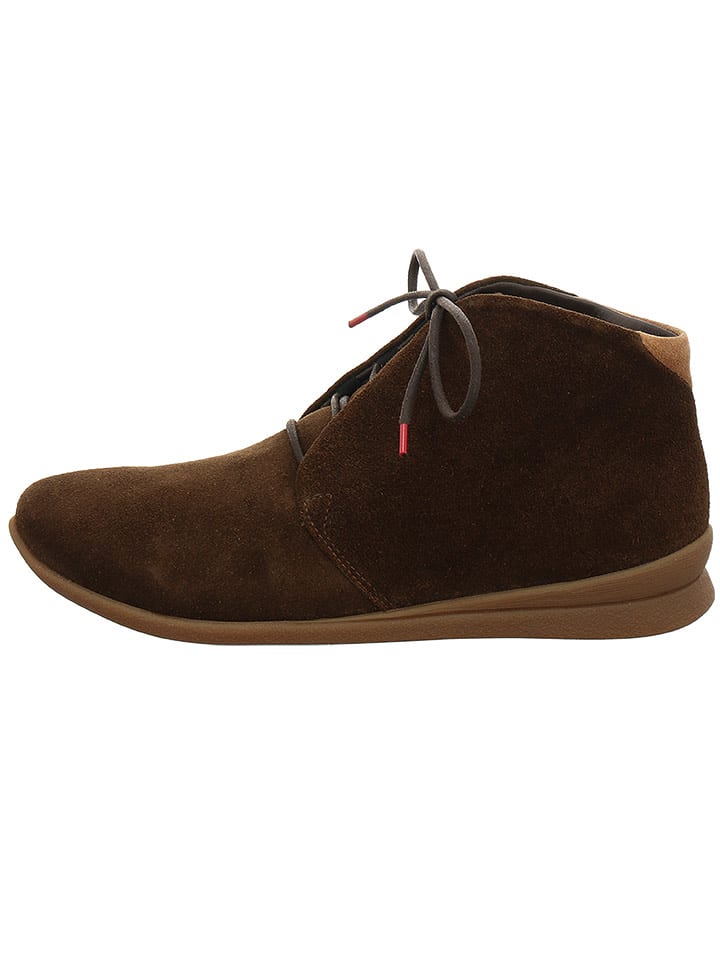 Think! Skórzane botki w kolorze brązowym rozmiar: 41