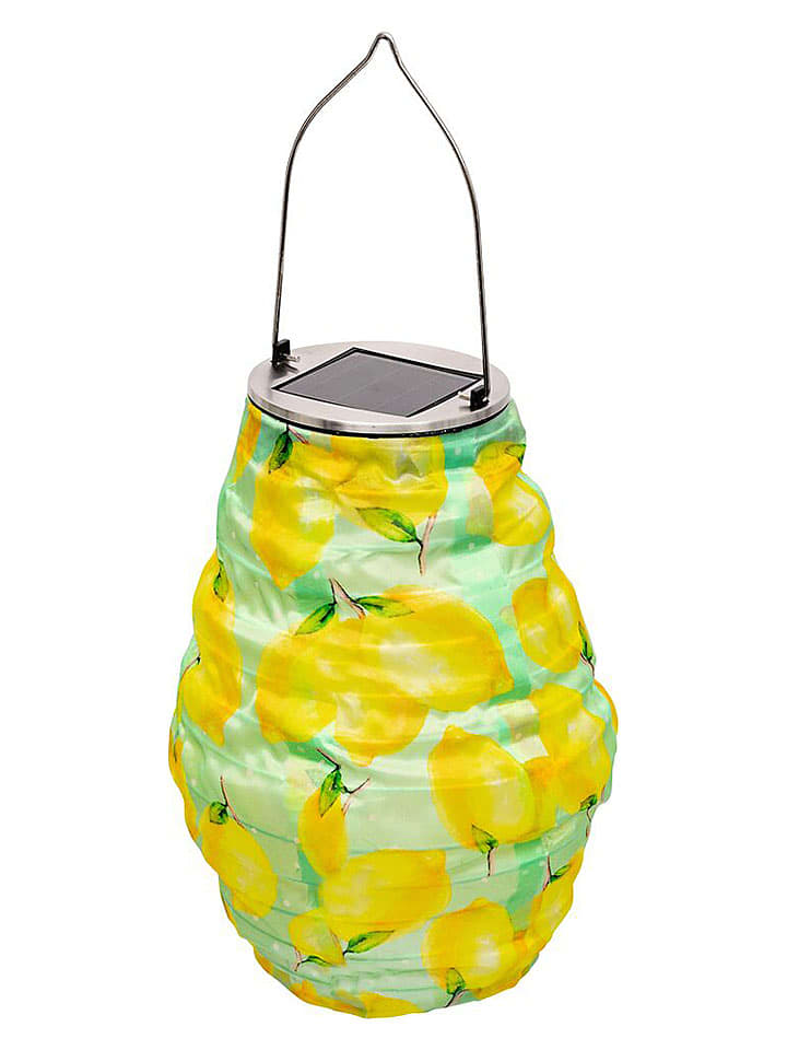 moses. Lampa solarna LED w kolorze żółtym - wys. 19 x Ø 14 cm rozmiar: onesize