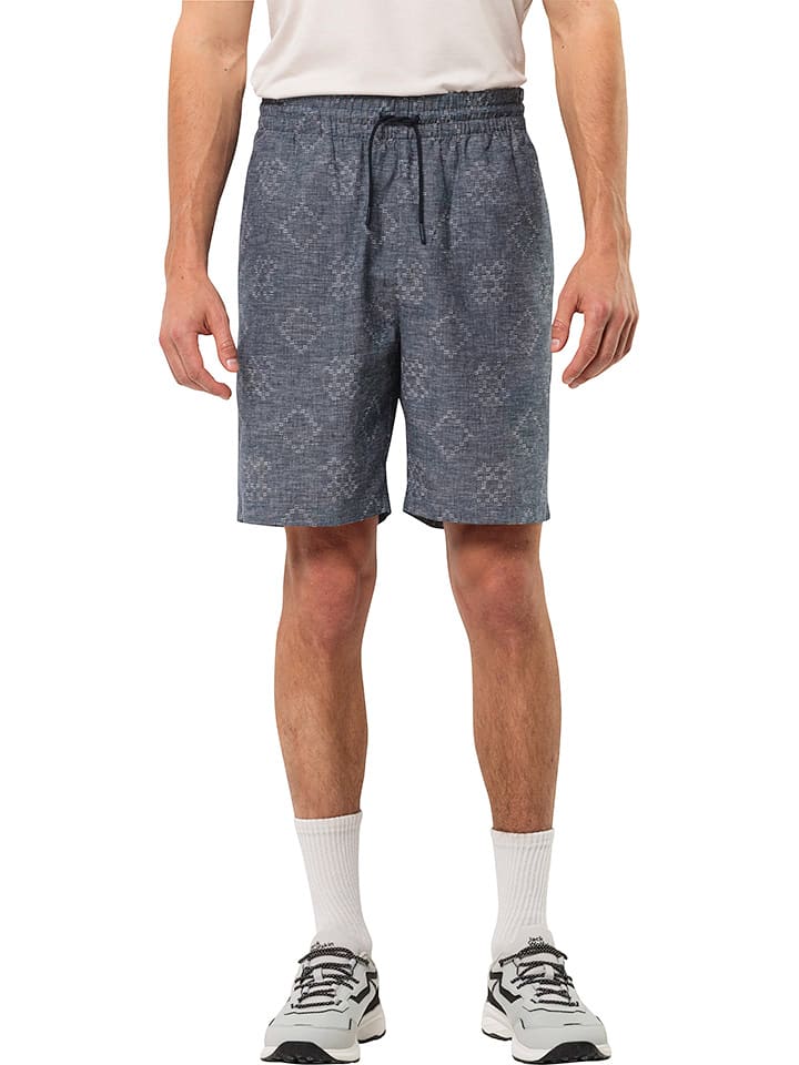 Jack Wolfskin Szorty funkcyjne "Karana" w kolorze szarym rozmiar: L