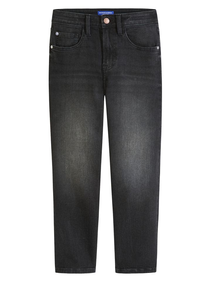 Scotch & Soda Dżinsy - Regular fit - w kolorze antracytowym rozmiar: 164