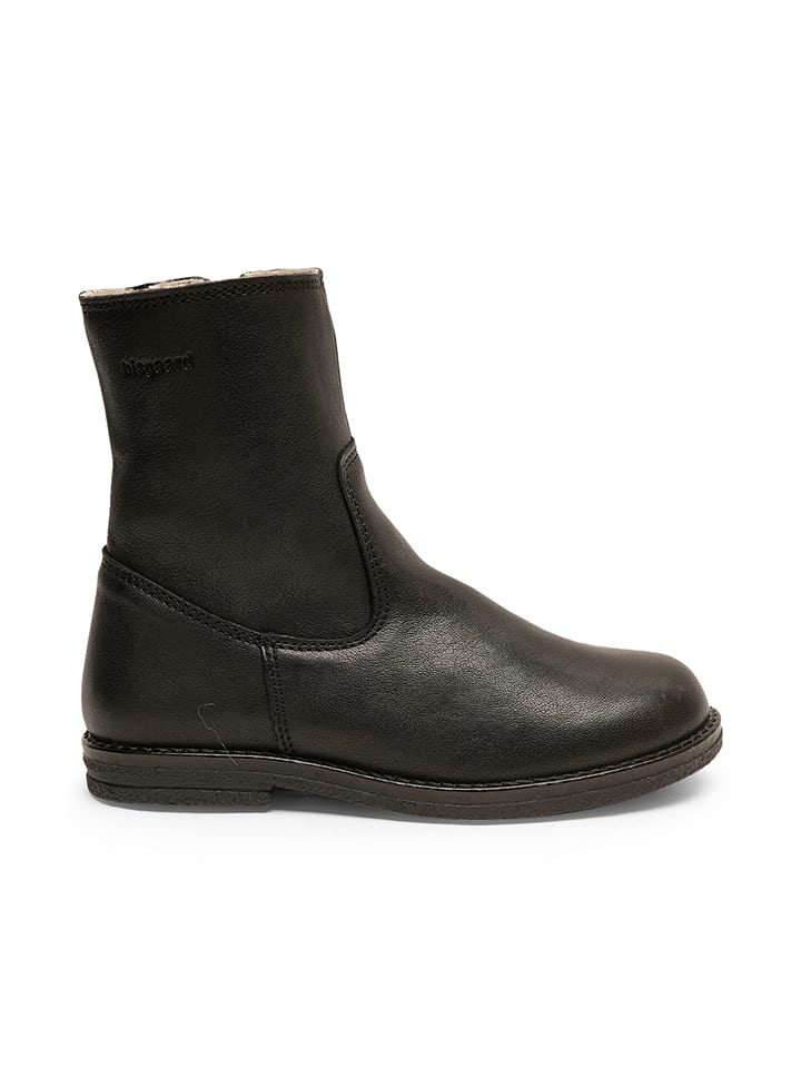 bisgaard Skórzane botki "Nicola" w kolorze czarnym rozmiar: 36