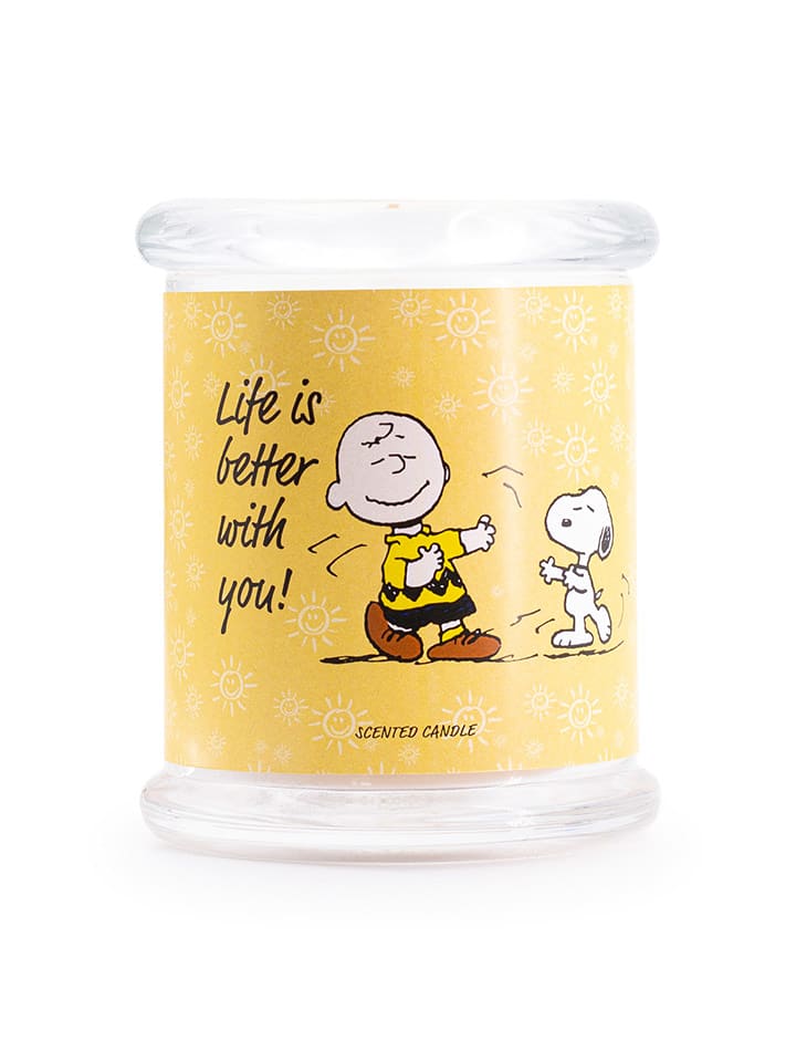Peanuts Świeca zapachowa "Life is better with you" - 250 g rozmiar: onesize