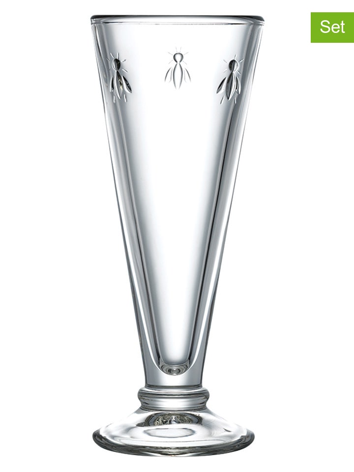 La Rochère France Kieliszki (6 szt.) "Abeille" do szampana - 150 ml rozmiar: onesize