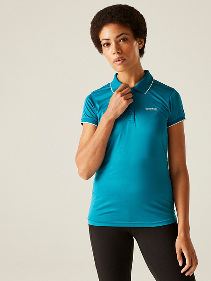 Regatta Funkcyjna koszulka polo "Remex II" w kolorze niebieskim rozmiar: 36