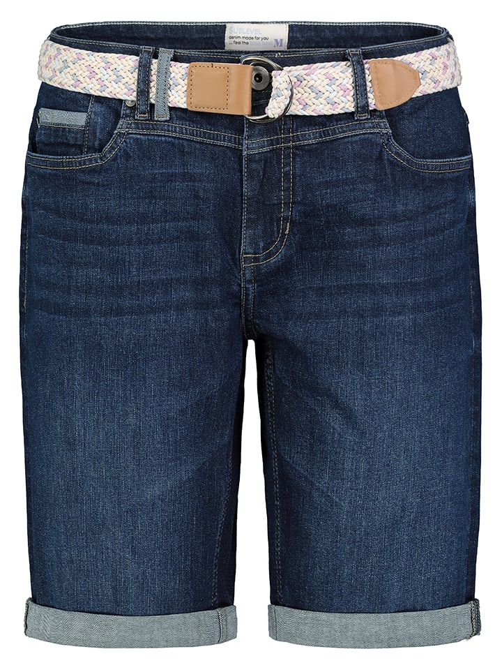 Sublevel Bermudy dżinsowe w kolorze granatowym rozmiar: S