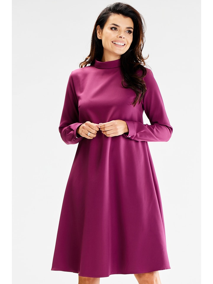 Awama Sukienka w kolorze fioletowym rozmiar: M